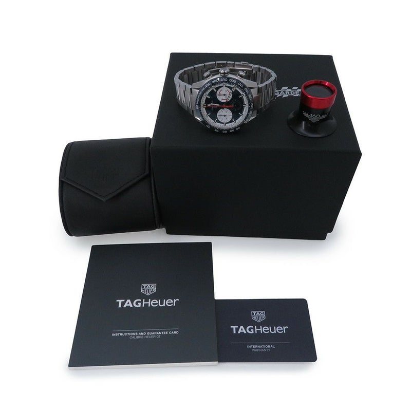 タグホイヤー カレラ 160周年シルバーダイヤル リミテッドエディション クロノグラフ CBN2A1E.BA0643 ブルー文字盤