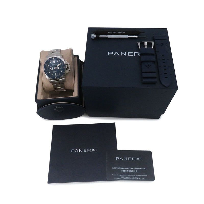 パネライ サブマーシブル PAM02068 PANERAI 腕時計 ブルー文字盤