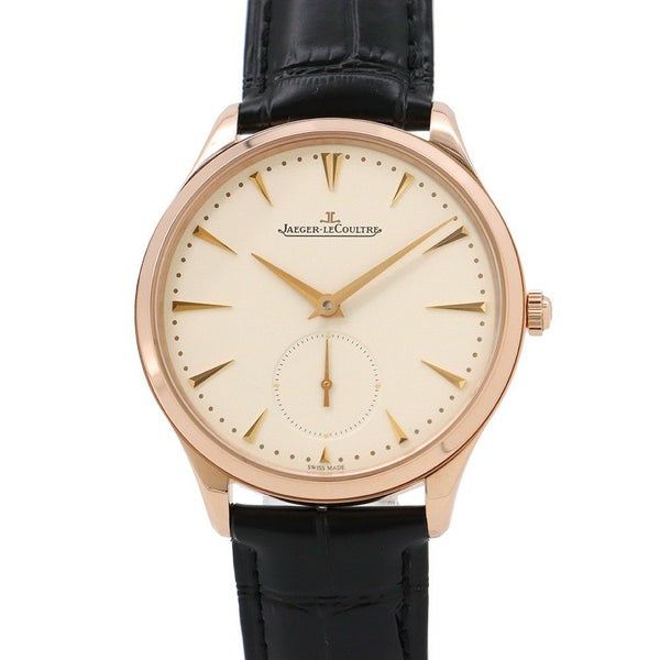 ジャガールクルト マスター ウルトラスリム Q1272510 JAEGER-LECOULTRE 腕時計 アイボリー文字盤