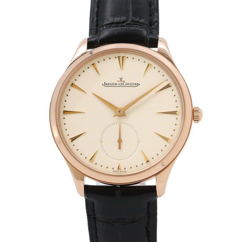 ジャガールクルト マスター ウルトラスリム Q1272510 JAEGER-LECOULTRE 腕時計 アイボリー文字盤