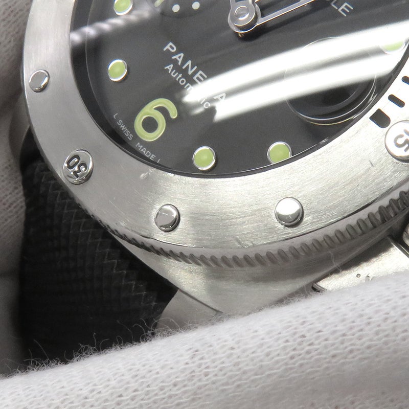 パネライ サブマーシブル I番 PAM00243 PANERAI 腕時計 黒文字盤