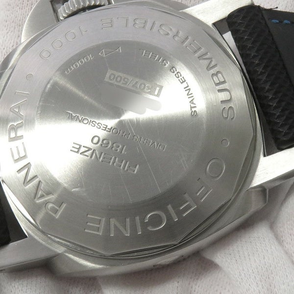 パネライ サブマーシブル I番 PAM00243 PANERAI 腕時計 黒文字盤