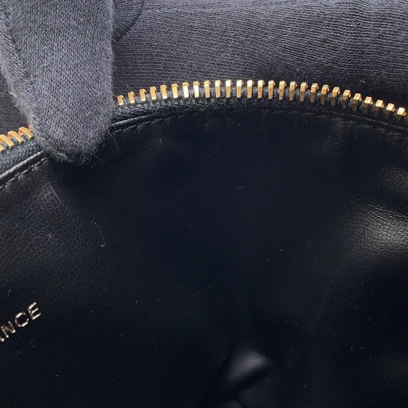 シャネル バニティバッグ ココマーク キャビアスキン 縦型 A01998 CHANEL 化粧ポーチ コスメポーチ 黒