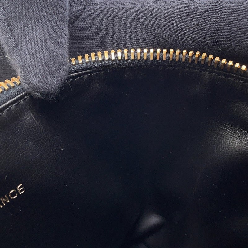 シャネル バニティバッグ ココマーク キャビアスキン 縦型 A01998 CHANEL 化粧ポーチ コスメポーチ 黒