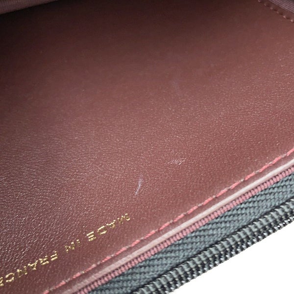 シャネル チェーンウォレット クラシック マトラッセ ココマーク ラムスキン AP0250 CHANEL 財布 黒