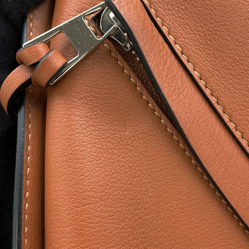 ロエベ ショルダーバッグ ハンモックバッグ スモール 387.30.S35 LOEWE 2WAY ブラウン セール品