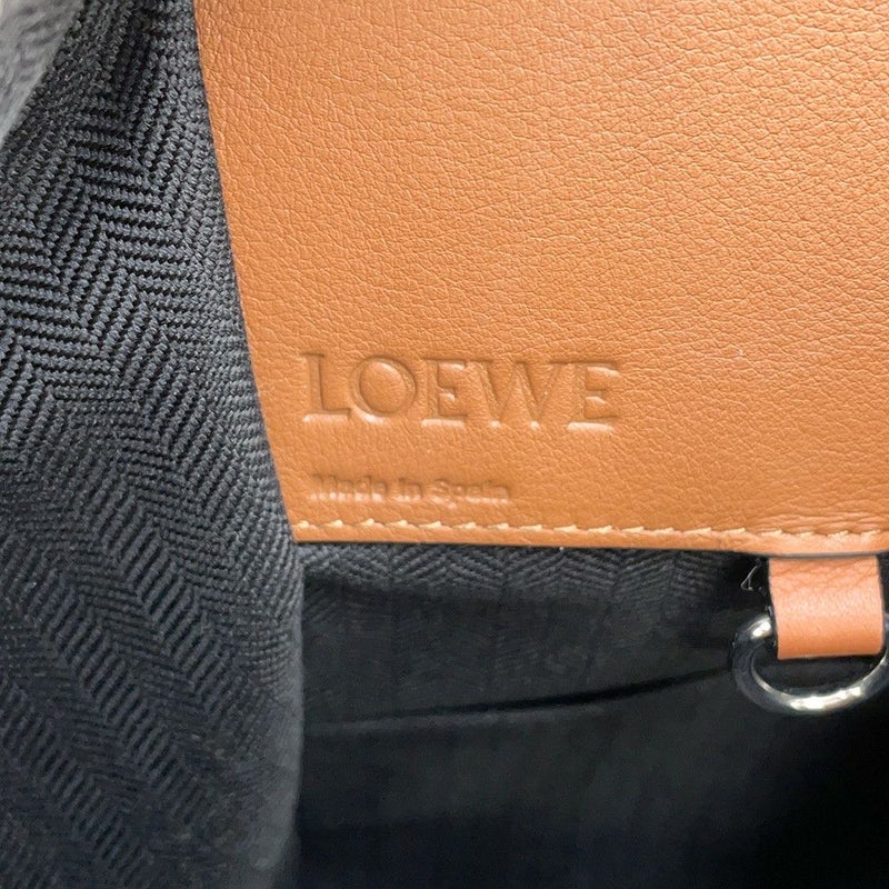 ロエベ ショルダーバッグ ハンモックバッグ スモール 387.30.S35 LOEWE 2WAY ブラウン セール品