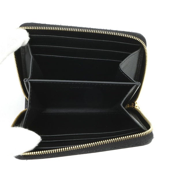 セリーヌ コインケース トリオンフ コンパクト ジップドウォレット レザー 10B663BFU CELINE 財布 黒
