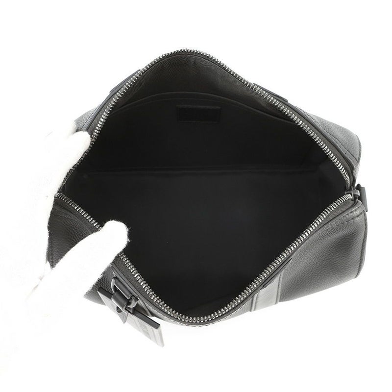 ルイヴィトン ショルダーバッグ グレインカーフレザー/LV アエログラム シティ・キーポル M59255 バッグ 黒 ブラック