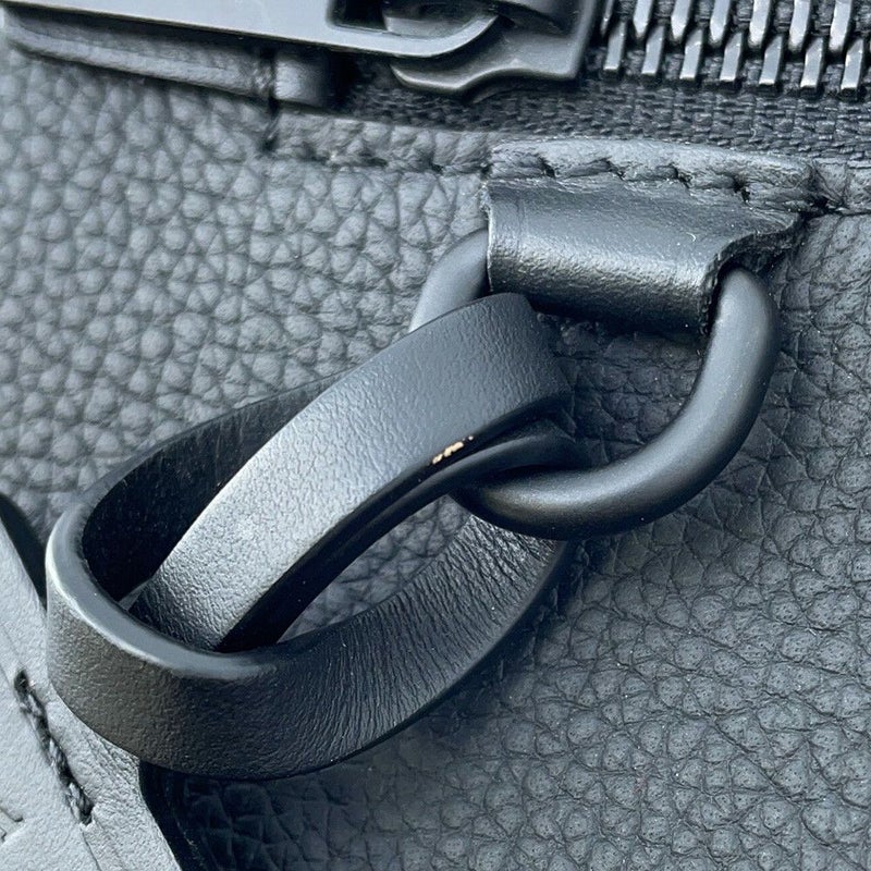 ルイヴィトン クラッチバッグ グレインレザー テイクオフ・ポーチ M69837 LOUIS VUITTON ブラック 黒 メンズ