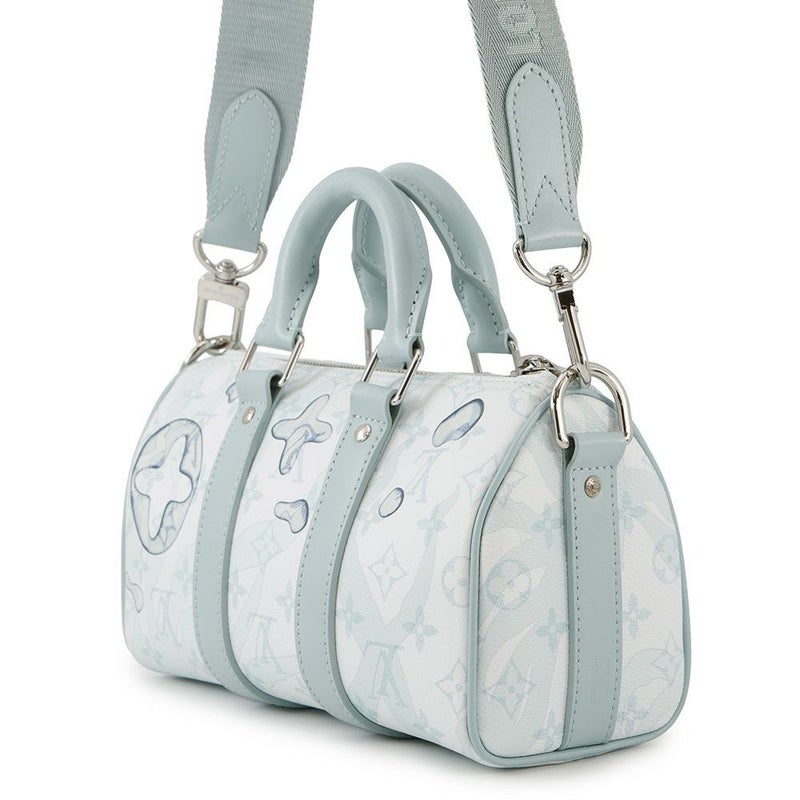 ルイヴィトン ハンドバッグ モノグラム・アクアガーデン キーポル・バンドリエール25 M22527 2wayショルダーバッグ 2023秋冬