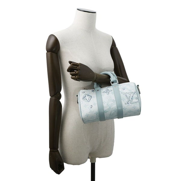 ルイヴィトン ハンドバッグ モノグラム・アクアガーデン キーポル・バンドリエール25 M22527 2wayショルダーバッグ 2023秋冬