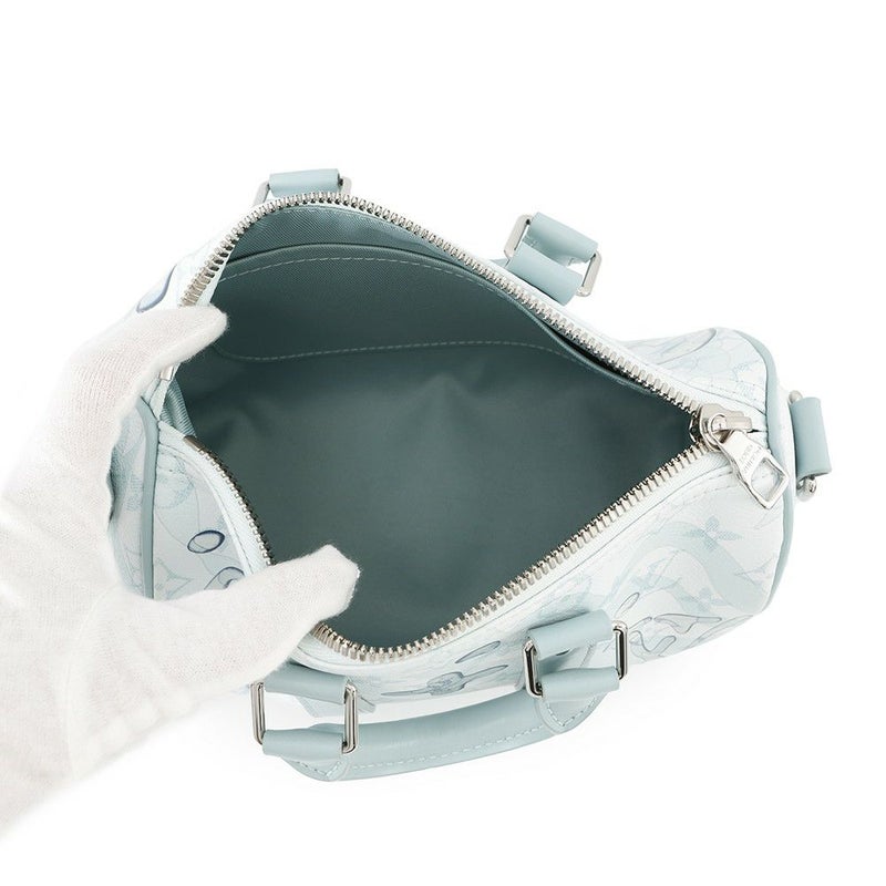 ルイヴィトン ハンドバッグ モノグラム・アクアガーデン キーポル・バンドリエール25 M22527 2wayショルダーバッグ 2023秋冬