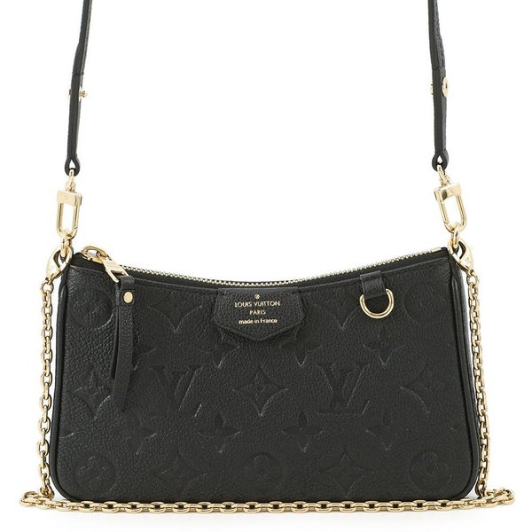ルイヴィトン ショルダーバッグ モノグラム・アンプラント イージー・ポーチ M80349 黒 ブラック