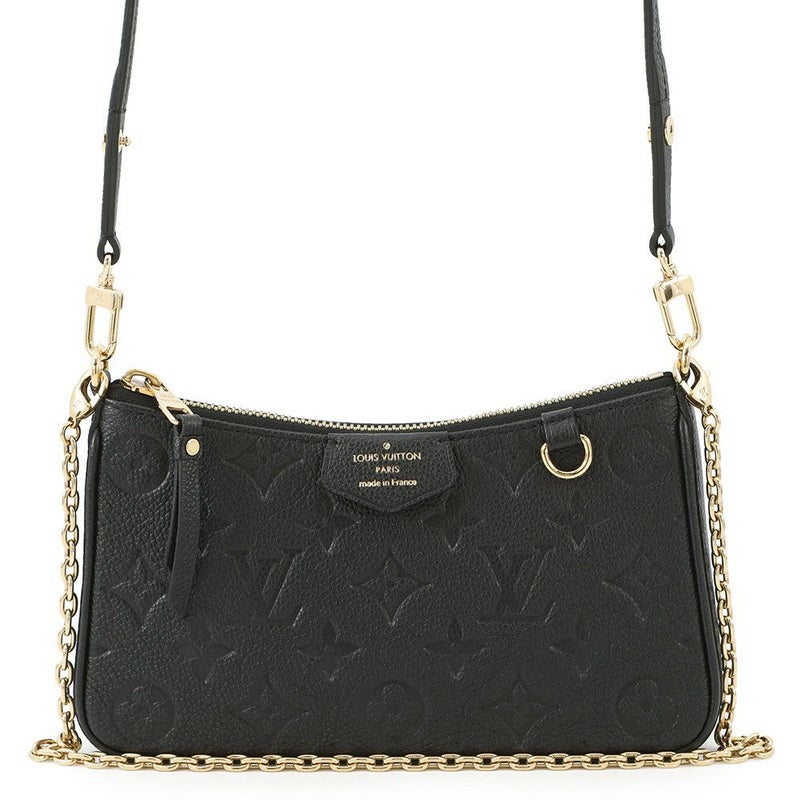 ルイヴィトン ショルダーバッグ モノグラム・アンプラント イージー・ポーチ M80349 黒 ブラック