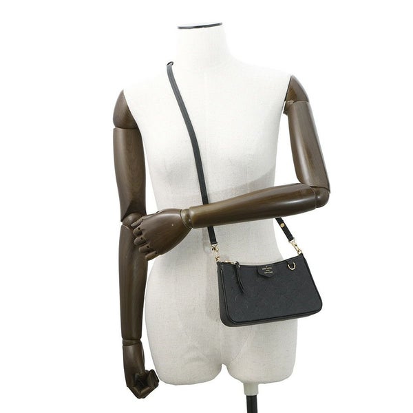 ルイヴィトン ショルダーバッグ モノグラム・アンプラント イージー・ポーチ M80349 黒 ブラック