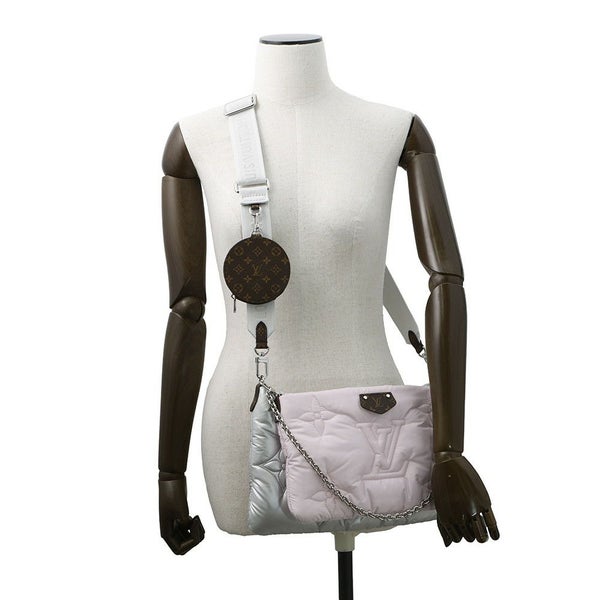 ルイヴィトン ショルダーバッグ モノグラム/リサイクルナイロン LVピロー マキシ ミュルティ・ポシェット・アクセソワール M21056