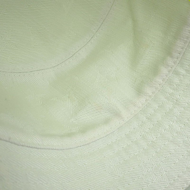 ルイヴィトン バケットハット モノグラム ネオン リバーシブル サイズL M7064L LOUIS VUITTON 帽子 白