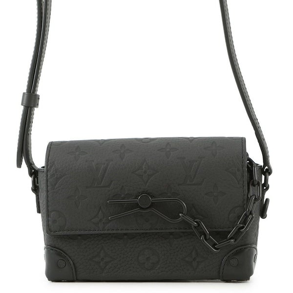 ルイヴィトン 長財布 モノグラム・トリヨン スティーマー・ウェアラブル ウォレット M81746 ショルダーバッグ 黒 ブラック