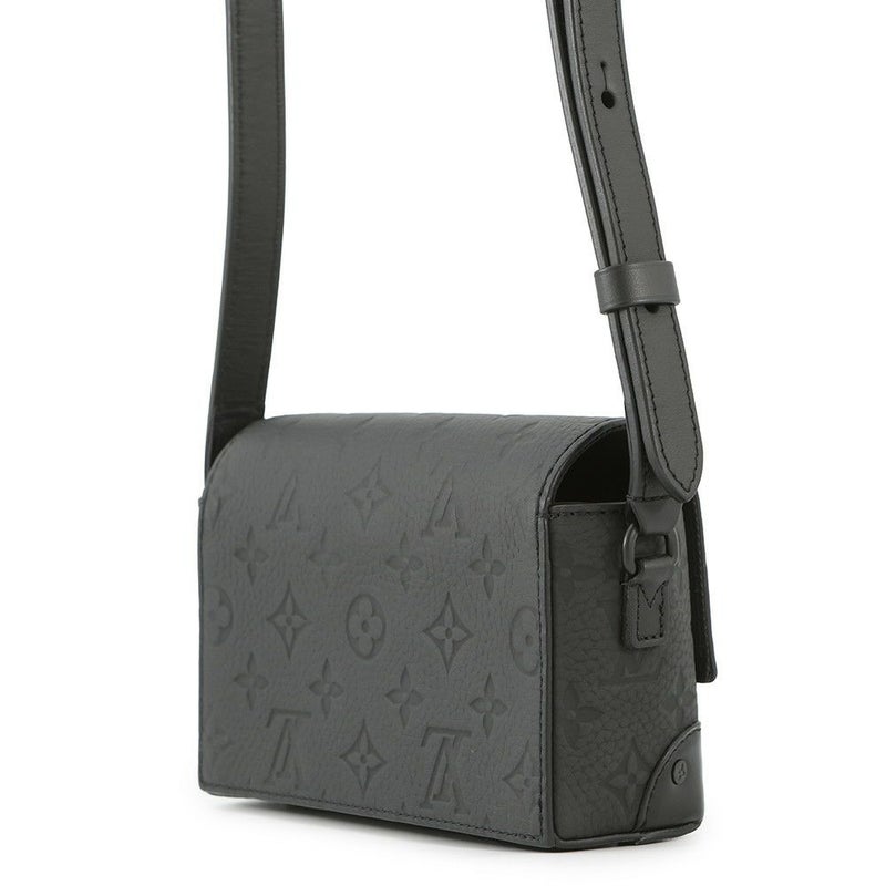 ルイヴィトン 長財布 モノグラム・トリヨン スティーマー・ウェアラブル ウォレット M81746 ショルダーバッグ 黒 ブラック