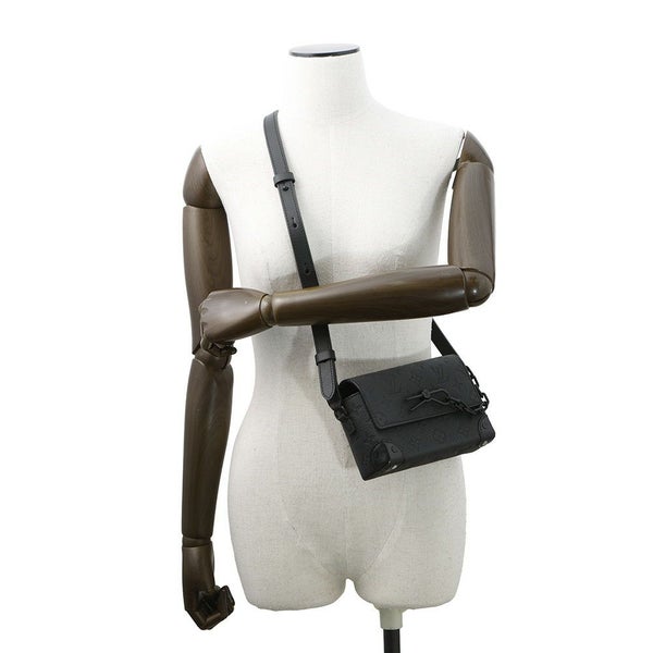 ルイヴィトン 長財布 モノグラム・トリヨン スティーマー・ウェアラブル ウォレット M81746 ショルダーバッグ 黒 ブラック