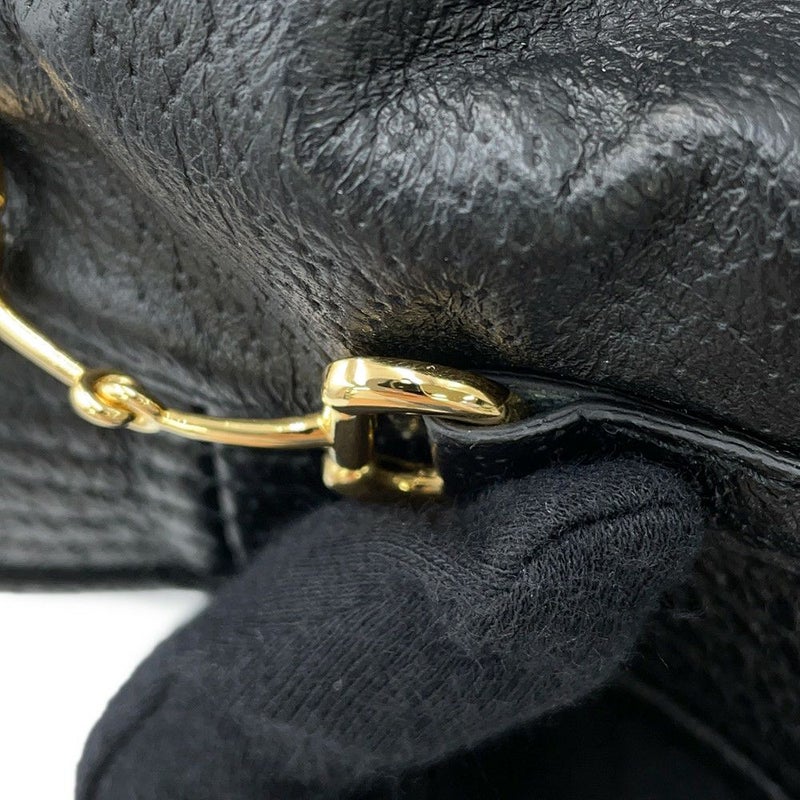 グッチ バケットハット ホースビット サイズS 666600 GUCCI 帽子 メンズ 黒