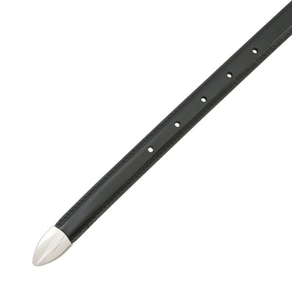 セリーヌ ベルト スモール 18MM ウエスタン ベルト トリヨンレザー サイズ80 45BAE3A01 CELINE 黒
