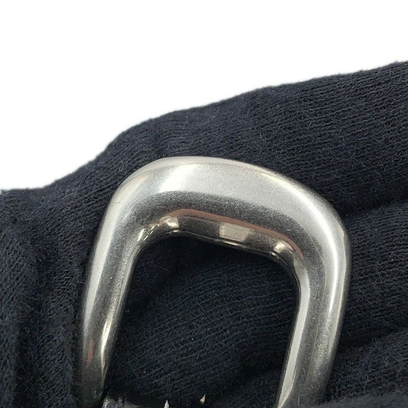 セリーヌ ベルト スモール 18MM ウエスタン ベルト トリヨンレザー サイズ80 45BAE3A01 CELINE 黒