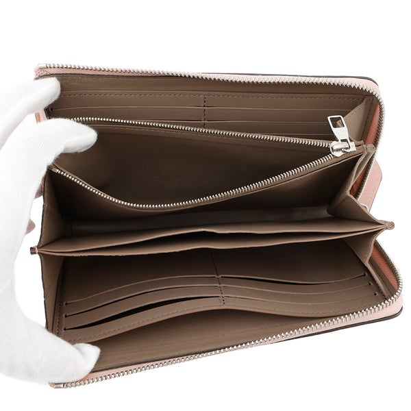 ルイヴィトン 長財布 ポルトフォイユ・コメット M63103 LOUIS VUITTON L字ファスナー モノグラムフラワー ピンク