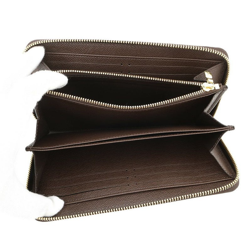 ルイヴィトン 長財布 ダミエ・エベヌ ジッピー・ウォレット N41661 LOUIS VUITTON ラウンドファスナー