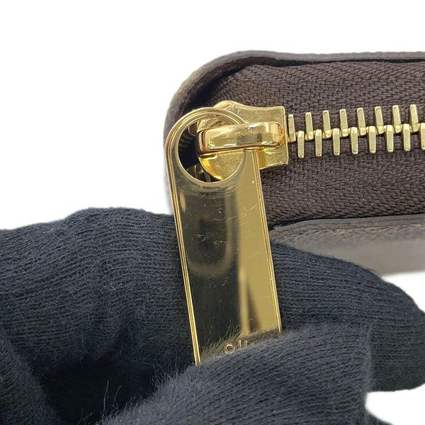 ルイヴィトン 長財布 ダミエ・エベヌ ジッピー・ウォレット N41661 LOUIS VUITTON ラウンドファスナー