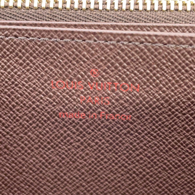 ルイヴィトン 長財布 ダミエ・エベヌ ジッピー・ウォレット N41661 LOUIS VUITTON ラウンドファスナー
