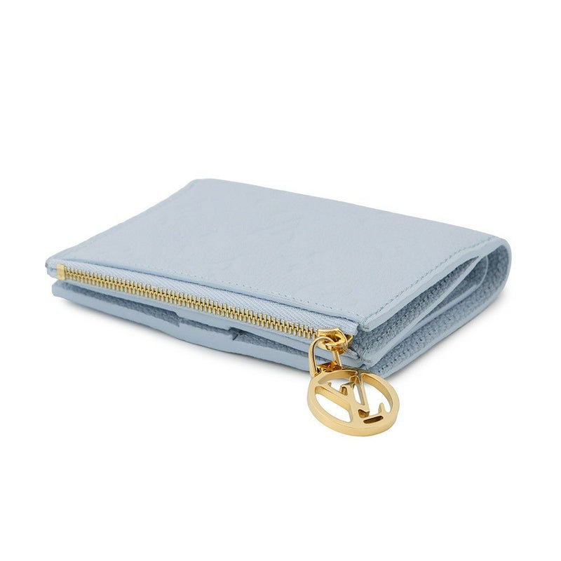 ルイヴィトン 二つ折り財布 モノグラム・アンプラント ポルトフォイユ・リサ M82382