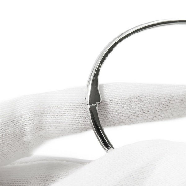 グラフ ブレスレット ワイルド フラワー オープン パヴェ ダイヤモンド バングル ダイヤ 計約0.82ct K18WGホワイトゴールド RGB540