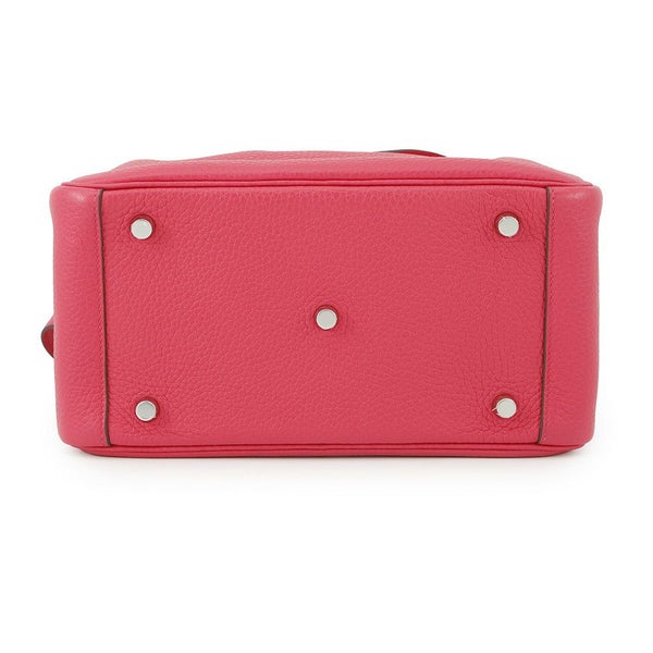 エルメス ハンドバッグ リンディ26  ローズエクストリーム/シルバー金具 トリヨンクレマンス D刻印 2wayショルダー