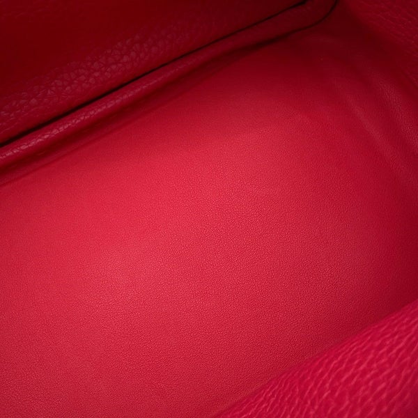 エルメス ハンドバッグ リンディ26  ローズエクストリーム/シルバー金具 トリヨンクレマンス D刻印 2wayショルダー