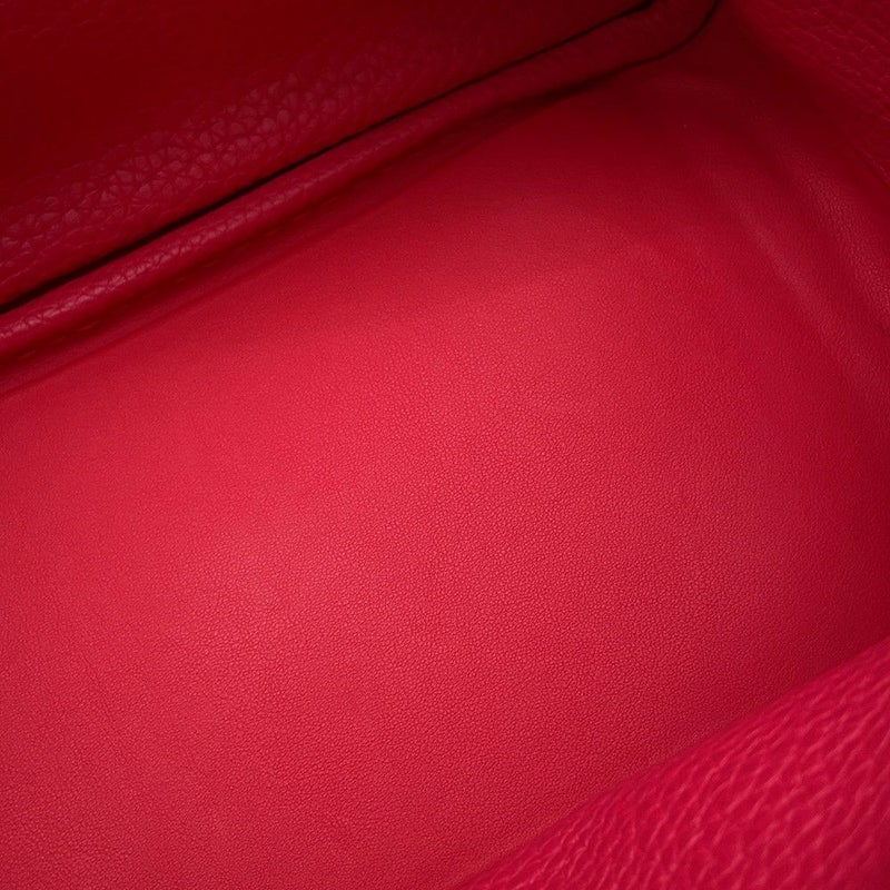 エルメス ハンドバッグ リンディ26  ローズエクストリーム/シルバー金具 トリヨンクレマンス D刻印 2wayショルダー