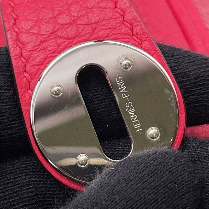 エルメス ハンドバッグ リンディ26  ローズエクストリーム/シルバー金具 トリヨンクレマンス D刻印 2wayショルダー