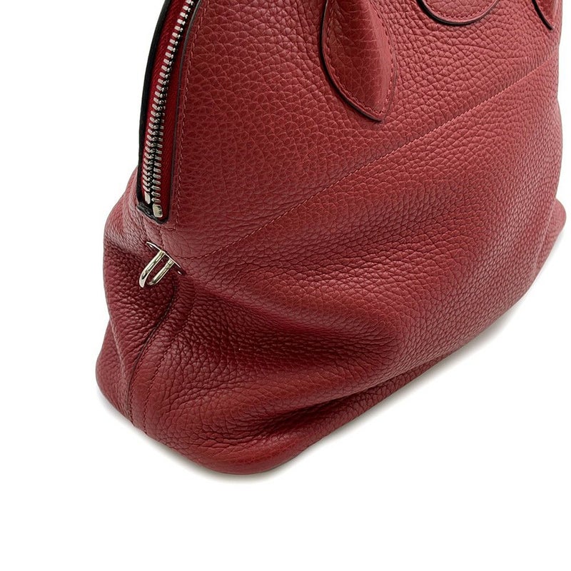 エルメス ハンドバッグ ボリード31 ルージュアッシュ/シルバー金具 トリヨンクレマンス □I刻印 2wayショルダー