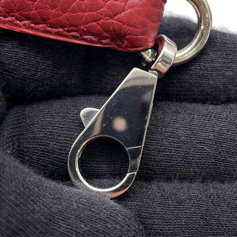 エルメス ハンドバッグ ボリード31 ルージュアッシュ/シルバー金具 トリヨンクレマンス □I刻印 2wayショルダー