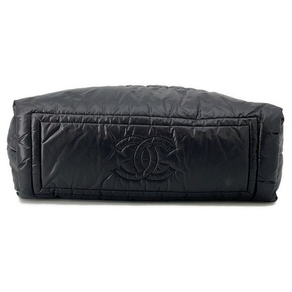 シャネル トートバッグ コココクーン ココマーク ナイロン A47107 CHANEL バッグ 黒