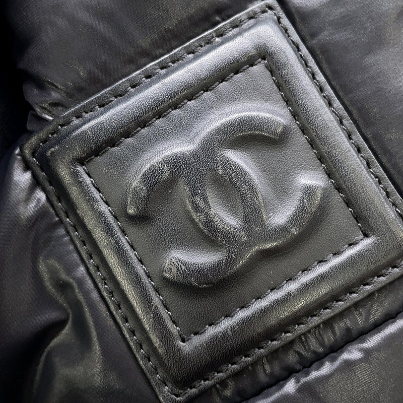 シャネル トートバッグ コココクーン ココマーク ナイロン A47107 CHANEL バッグ 黒