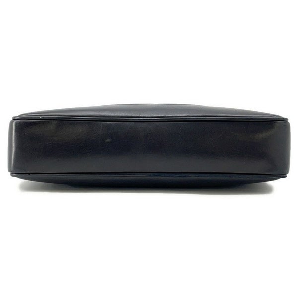 シャネル チェーントートバッグ ココマーク ラムスキン CHANEL バッグ 黒