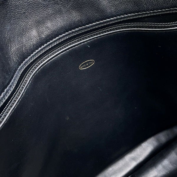 シャネル チェーントートバッグ ココマーク ラムスキン CHANEL バッグ 黒