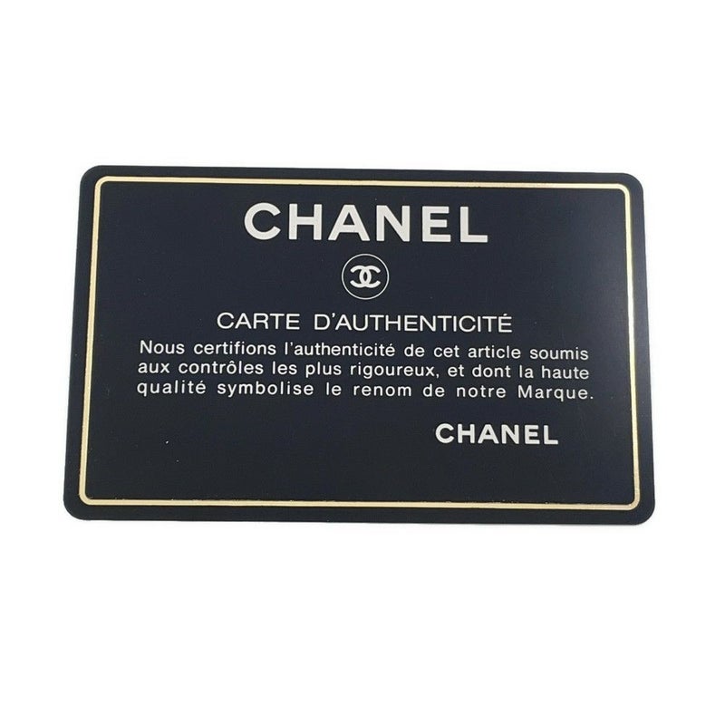 シャネル チェーントートバッグ ココマーク ラムスキン CHANEL バッグ 黒