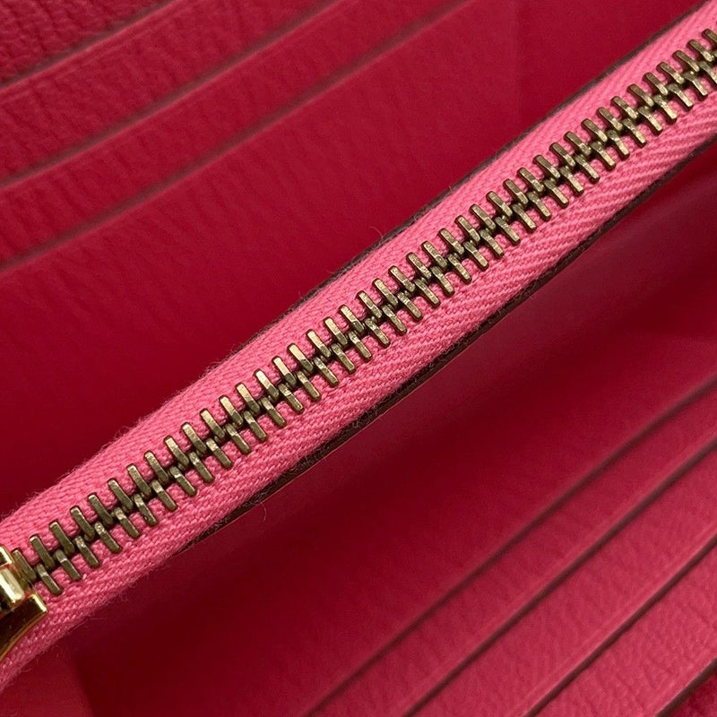 エルメス 長財布 ケリーウォレット ロング ローズリップスティック/ゴールド金具 シェブルミゾル X刻印