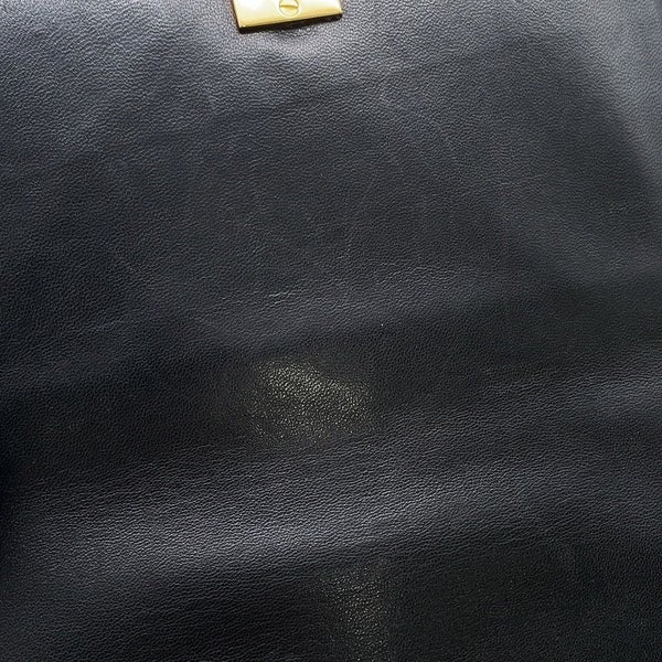 シャネル ショルダーバッグ フルフラップ マトラッセ ココマーク ラムスキン CHANEL バッグ 黒