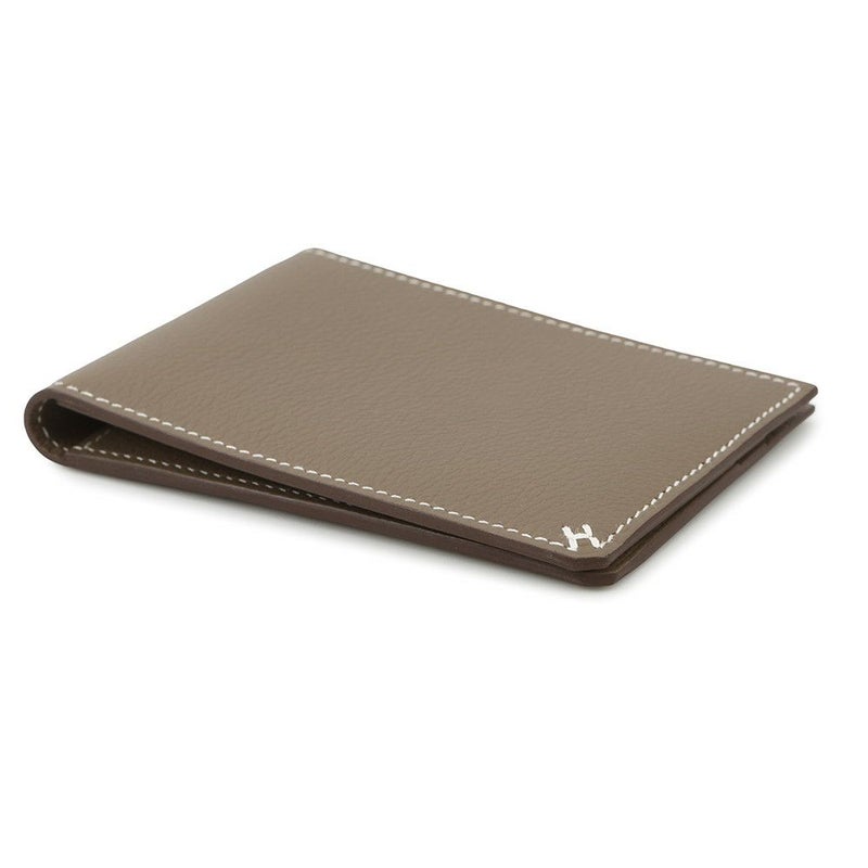 エルメス カードケース Hセリエ オリゾンタル エトゥープ エバーカラー B刻印 HERMES 名刺入れ