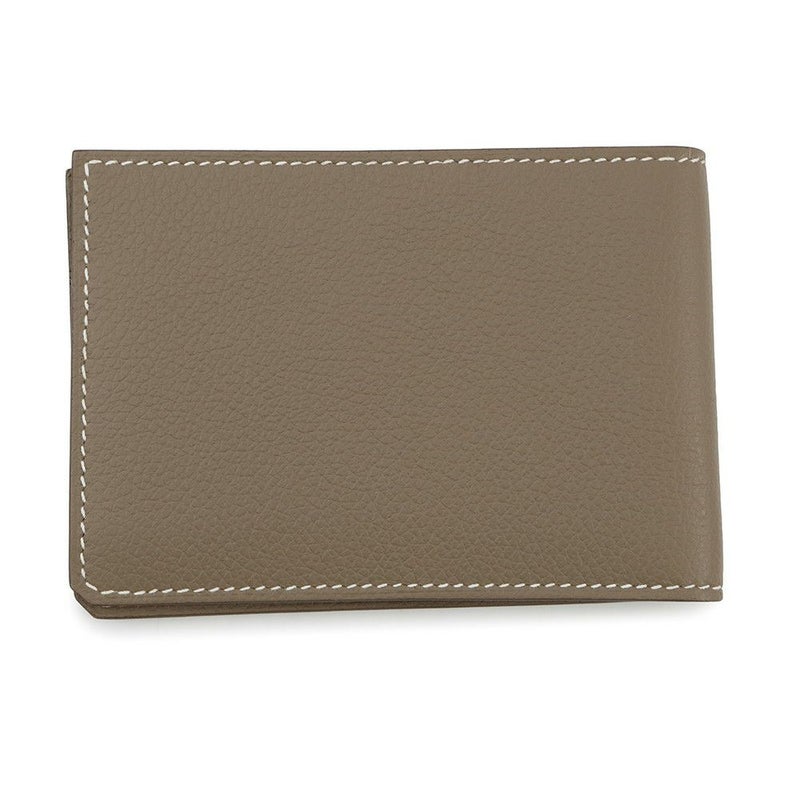 エルメス カードケース Hセリエ オリゾンタル エトゥープ エバーカラー B刻印 HERMES 名刺入れ