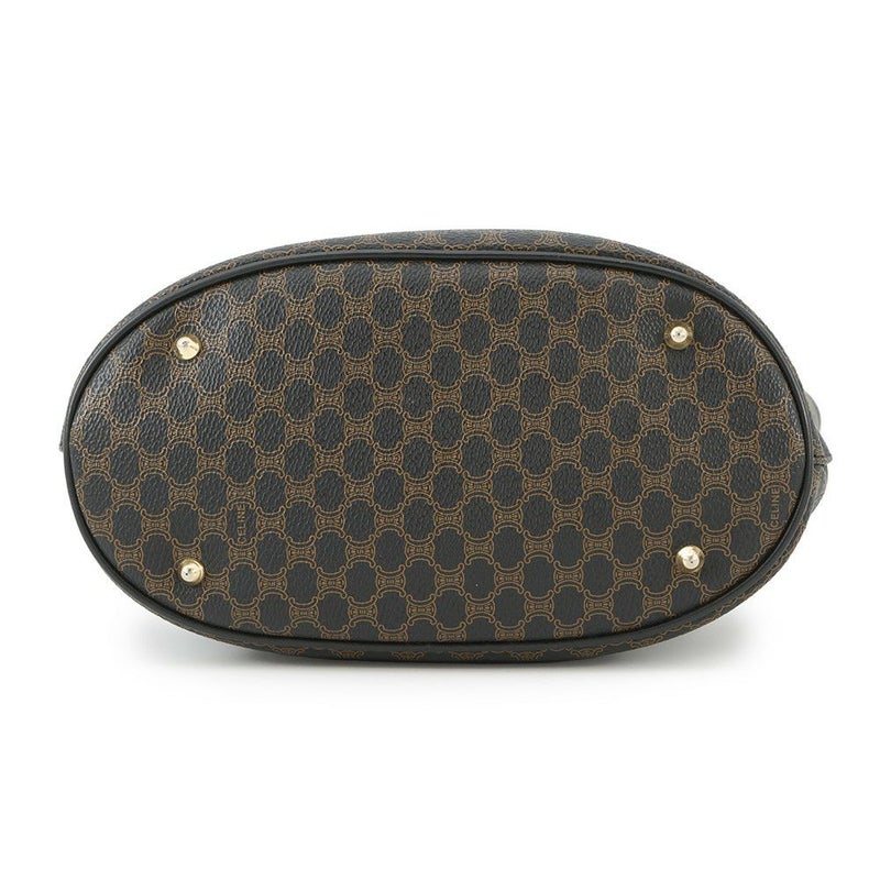 セリーヌ トートバッグ マカダム PVC レザー CELINE 黒